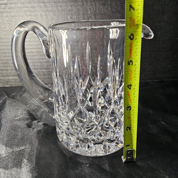Waterford Lismore 32 Ounce Crystal Pitcher Signed 6" Tall - Picture 5 of 7